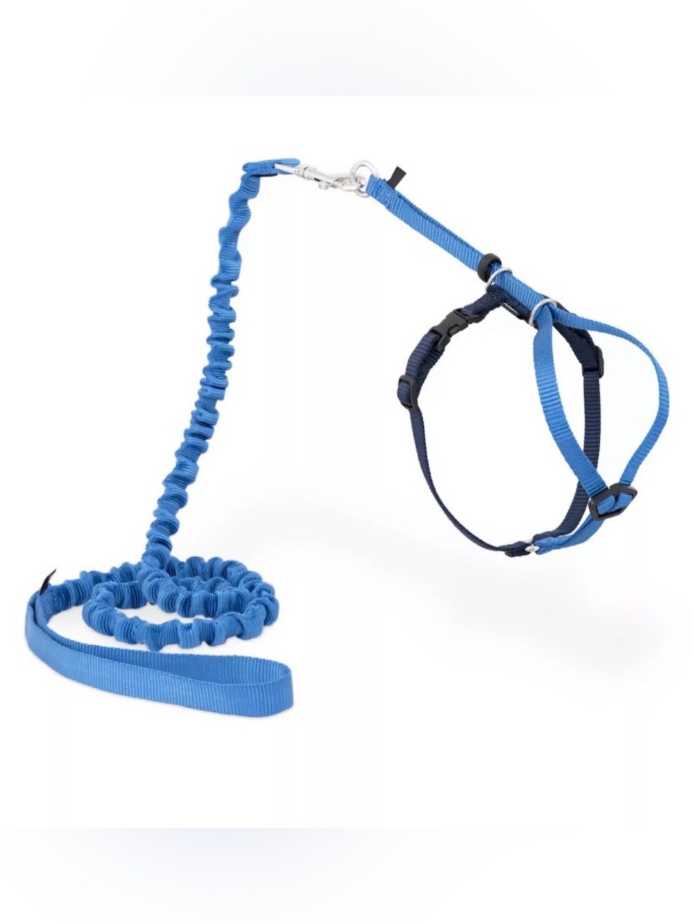 PetSafe Blue Elastic Bungee Cat Harness and Leash Set